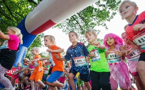 De Kidsrun en de Volksloop op 1 september zijn twee van de hoogtepunten van het jubileumfeest.