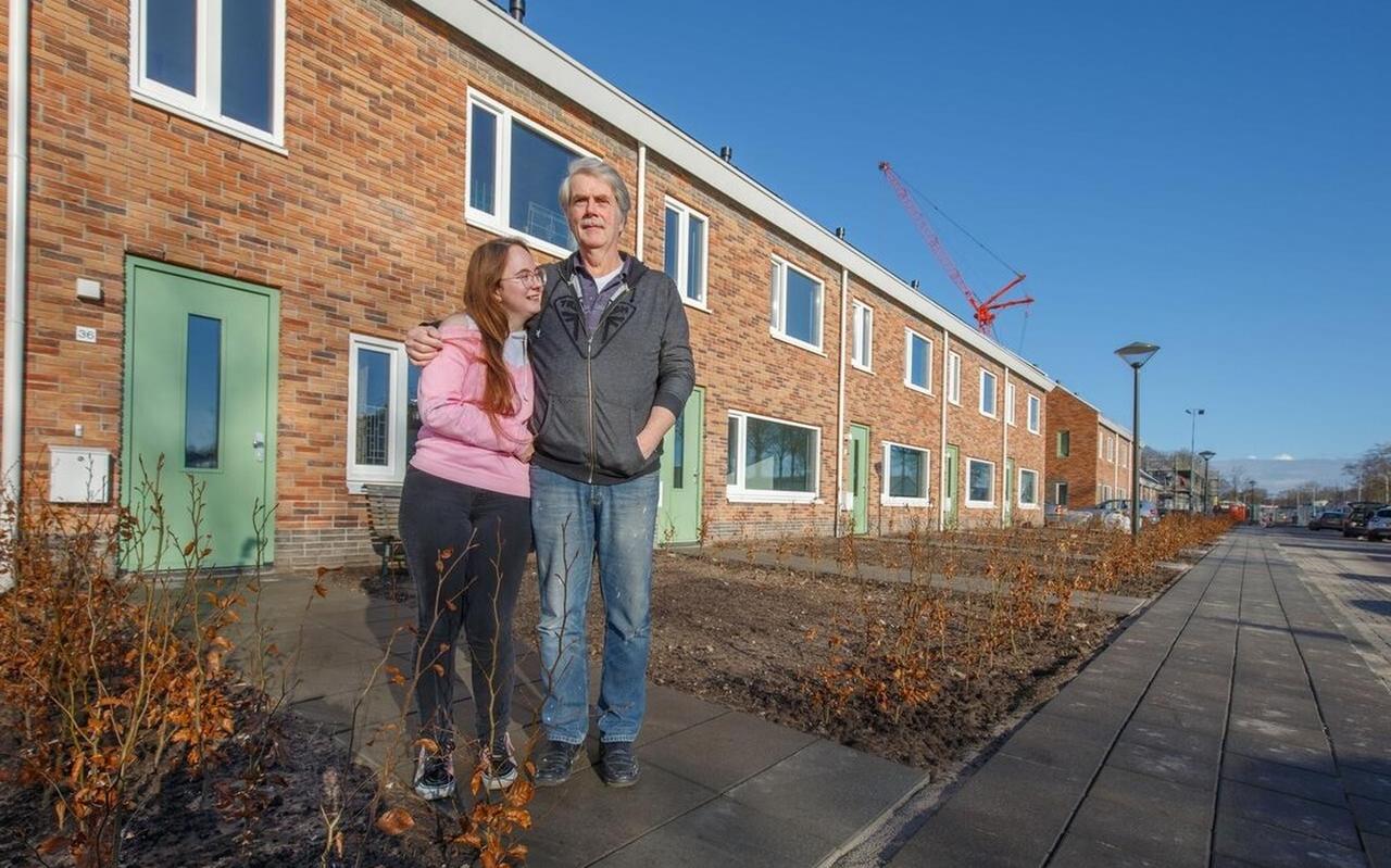 Klaas Sybersma en zijn dochter Vera. Klaas Sybersma en zijn dochter Vera.