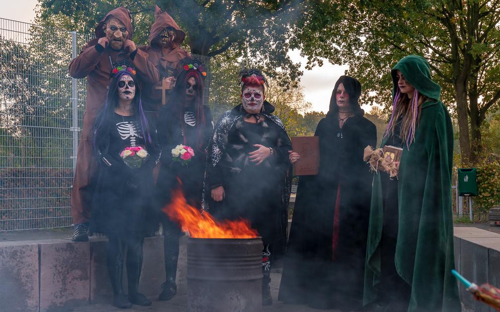 Klimop houdt Halloween Escapetocht
