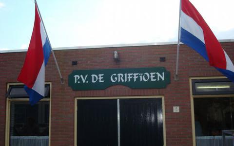 Het clubhuis van De Griffioen in Oosterwolde.
