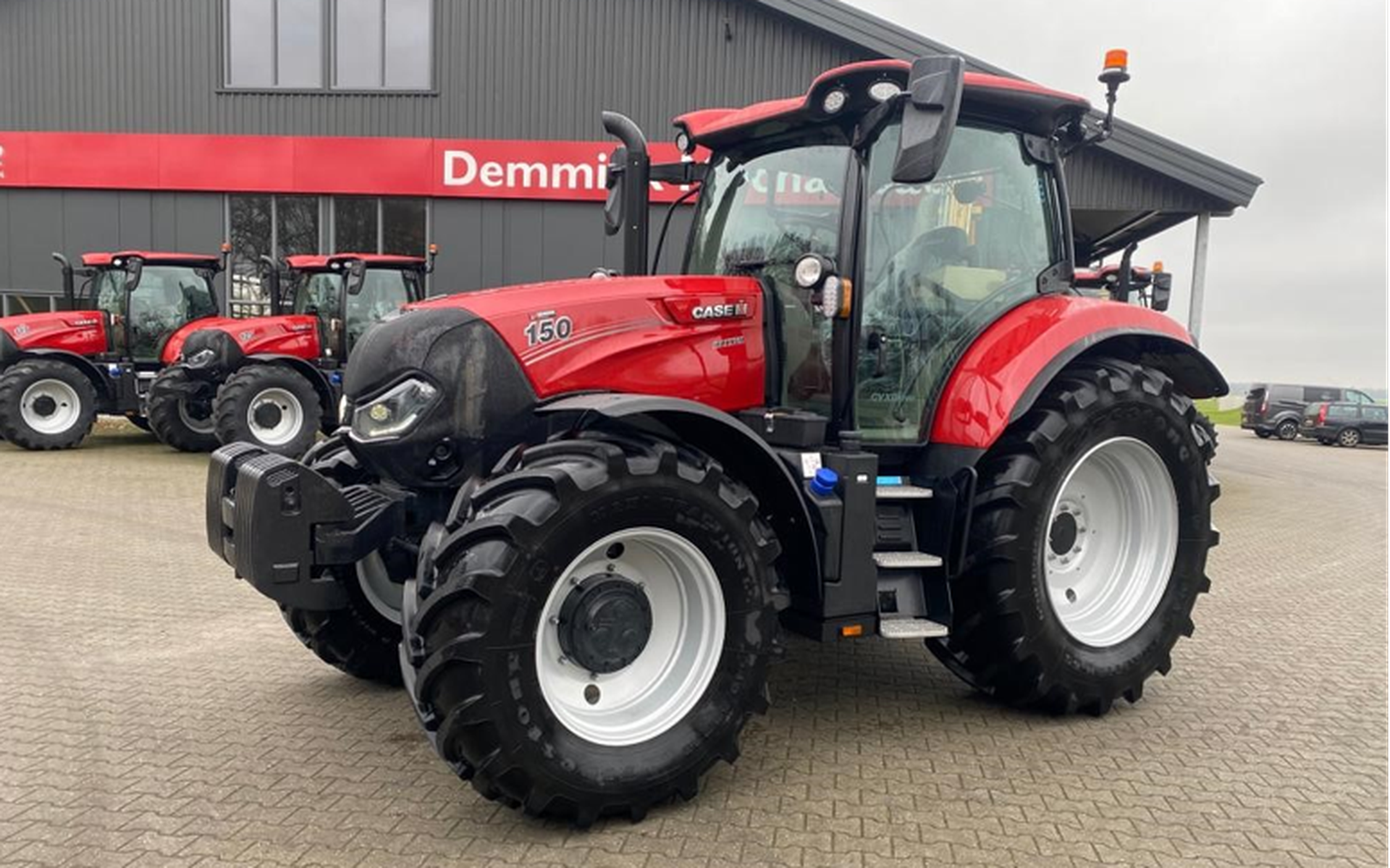 De gestolen tractor. Eigen foto