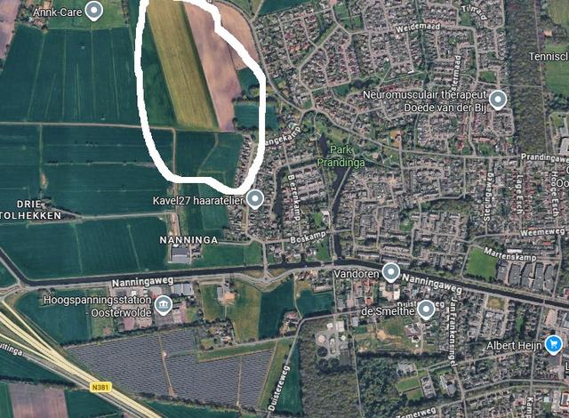 Nieuwe woonwijk in Oosterwolde west heet De Horn