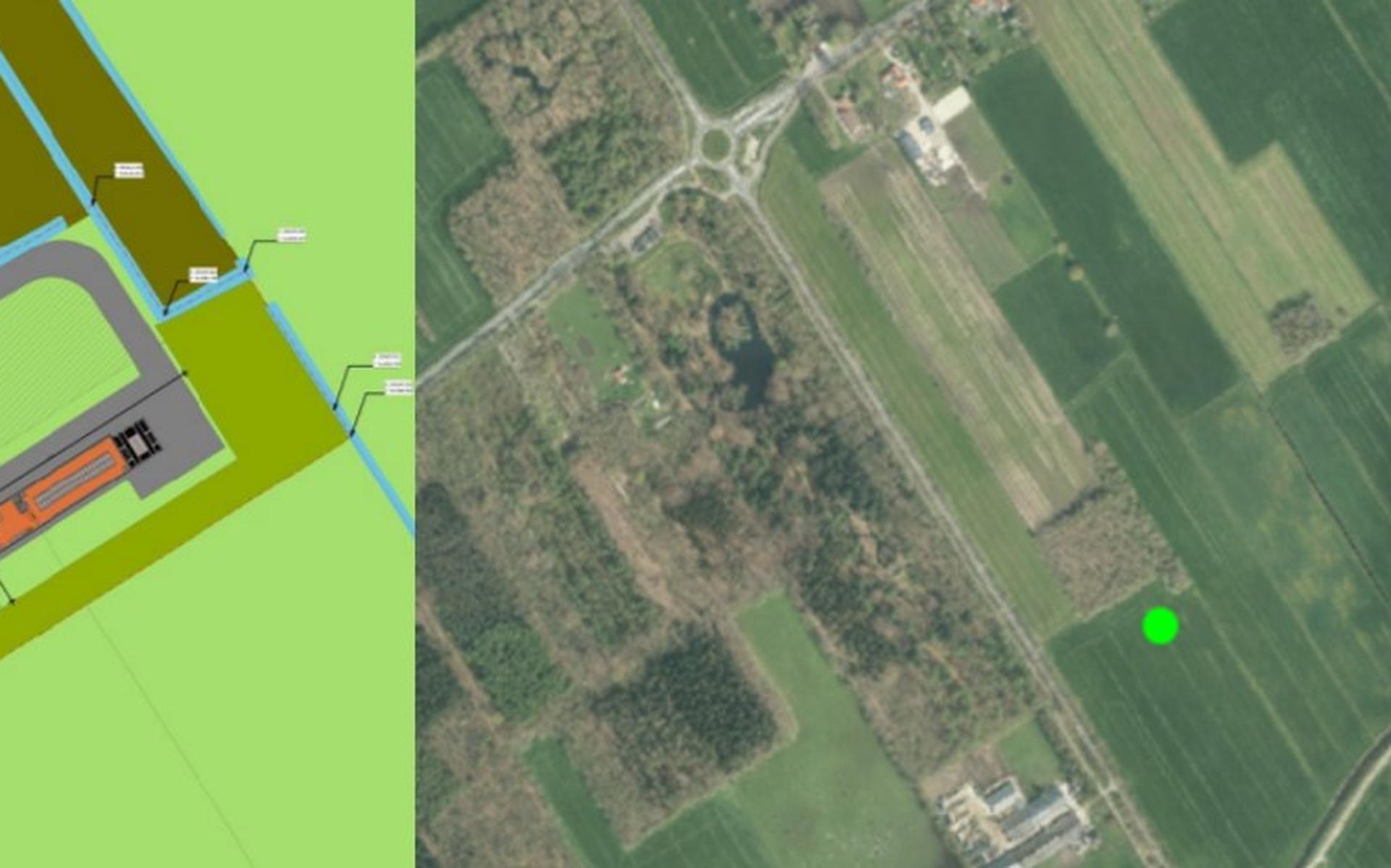 Nieuw transformatorstation tussen Oldeberkoop en Noordwolde. Volgens Liander noodzakelijk om ontwikk