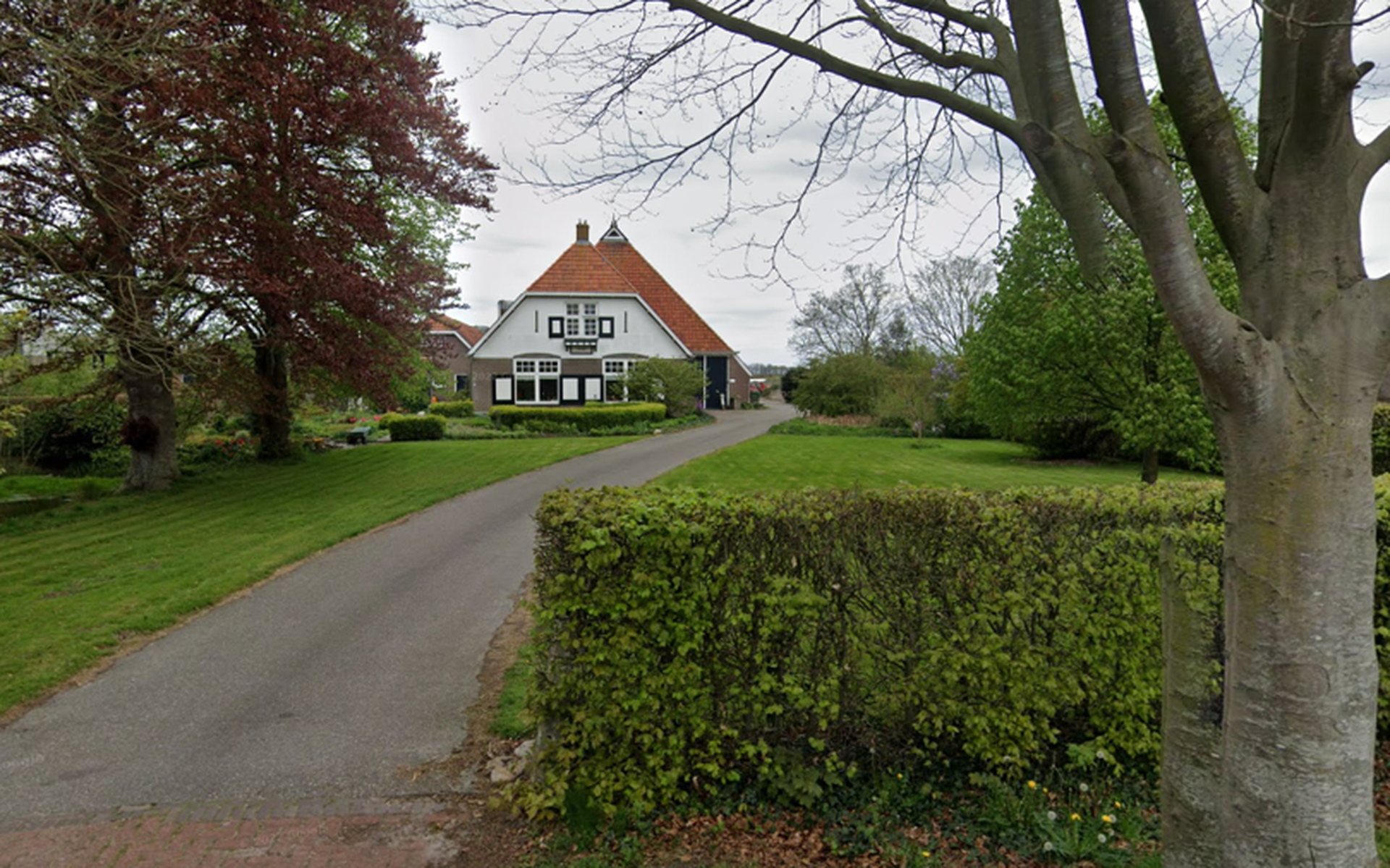 De boerderij aan de Oosterwoldseweg in Oldeberkoop.