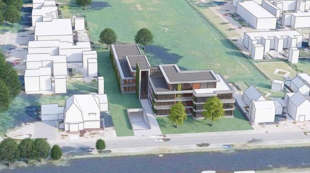 Nieuw appartementencomplex langs vaart in Appelscha krijgt niet 24, maar 21 woningen