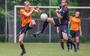 SV Haulerwijk en Waskemeer spelen tegen elkaar in de vierde klasse.