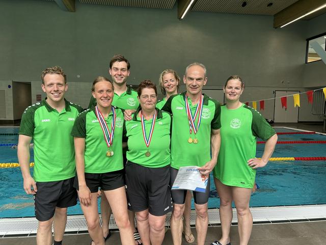 ZCNF’34 succesvol op open NK Masters in Drachten. Vijf Nederlandse records voor Jan Gert Notenbomer