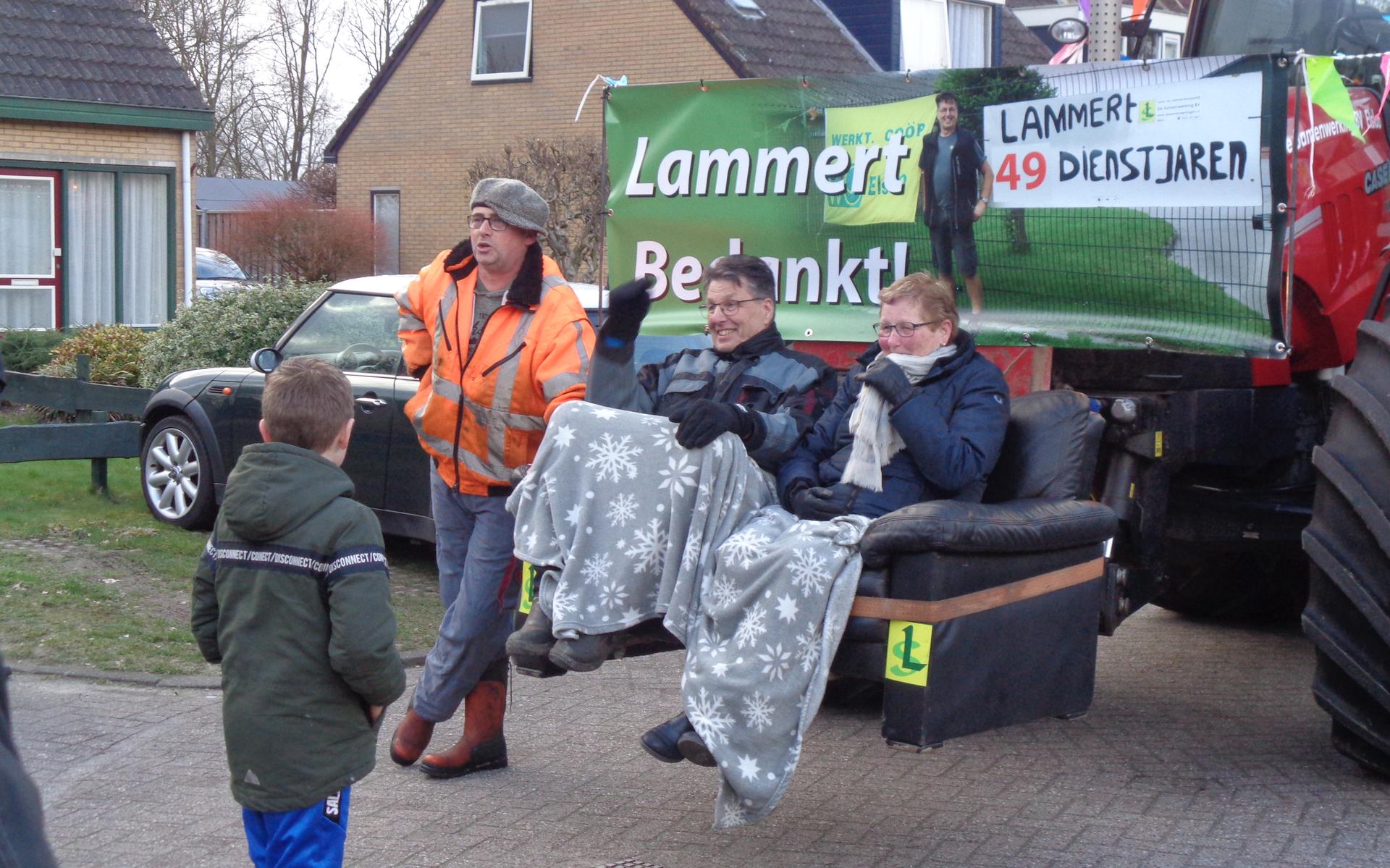 Lammert Gorter gaat met pensioen en dat laat De Samenwerking niet onopgemerkt voorbij gaan - Nieuweo