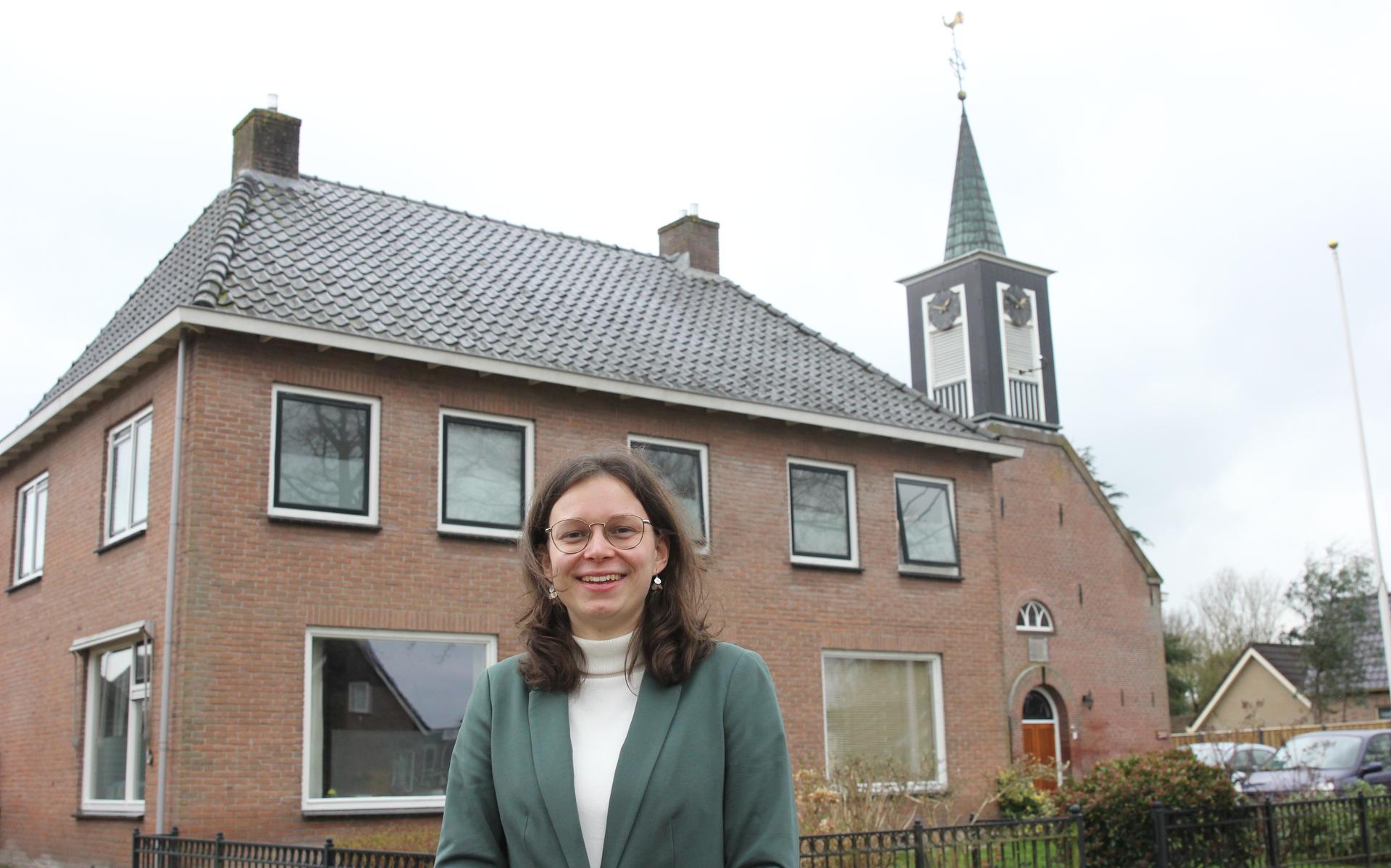 Lydia de Kok-Meeuse nieuwe predikant van Protestantse Gemeente Haulerwijk-Waskemeer. 'Alle lichten b