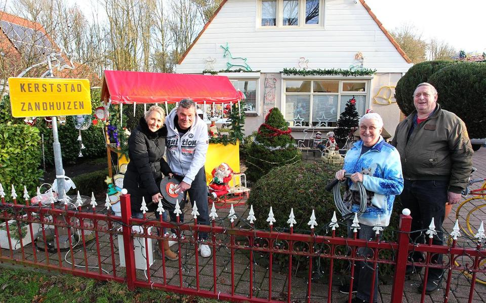 Liefhebberij kerstversiering Zandhuizen
