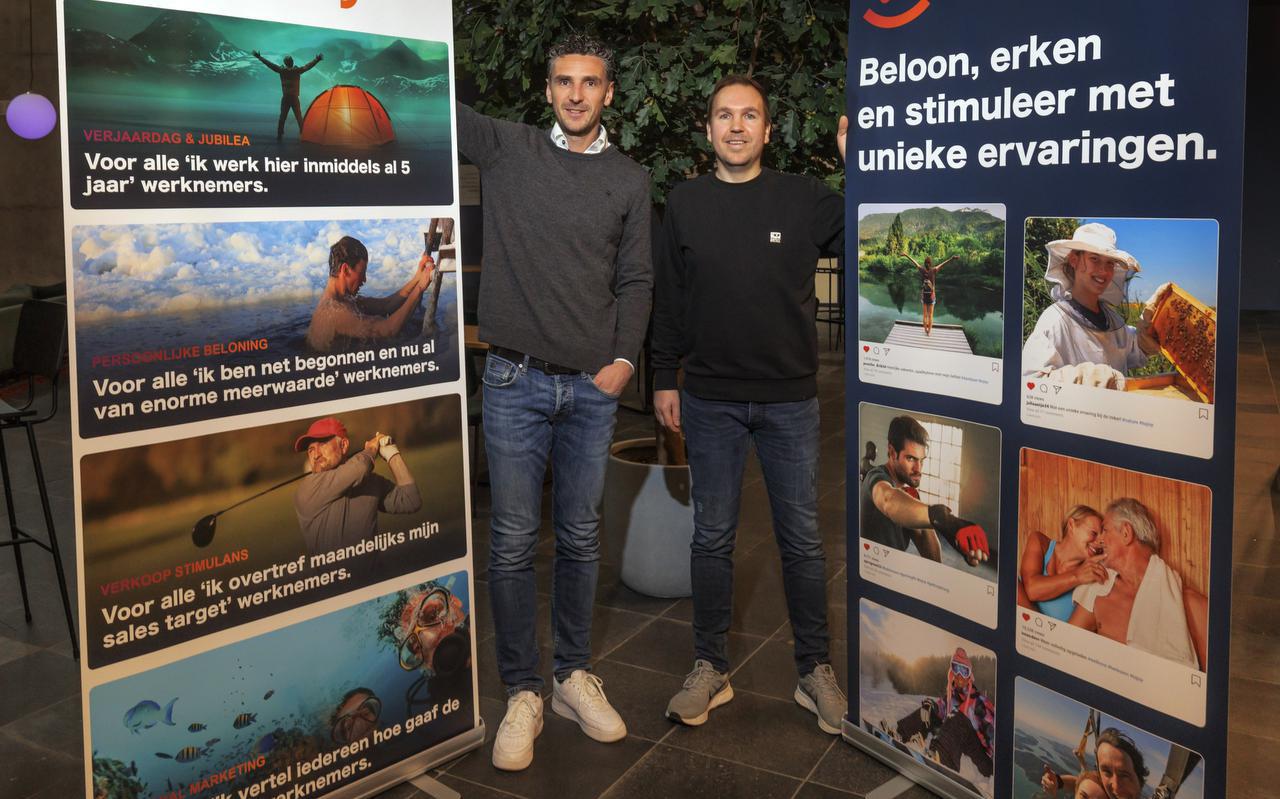 Martijn Duker (links) en Sidney van Riesen van ToJoy. Foto: 