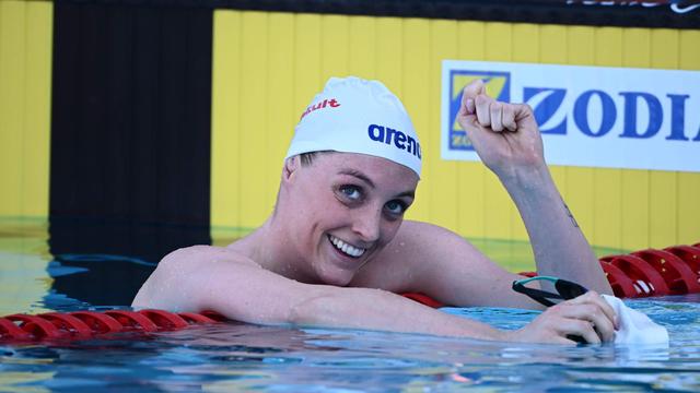 Marrit Steenbergen zwemt wereldrecord op het koningsnummer, de 100 meter vrije slag