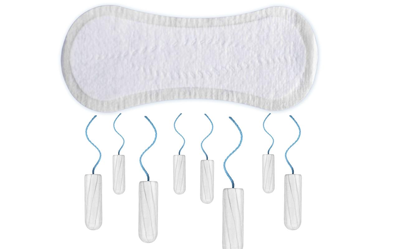 Menstruatieproducten. Menstruatieproducten.